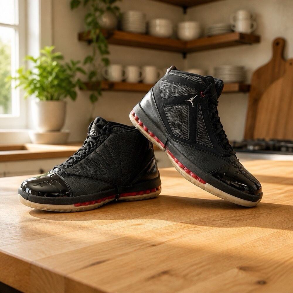 Size 13 - Jordan 16 XVI OG Bred Black Varsity Red 136059-061 2001 OG
